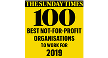 Sunday Times Top 100 Best Not For Profit Organisation To Work For 2019