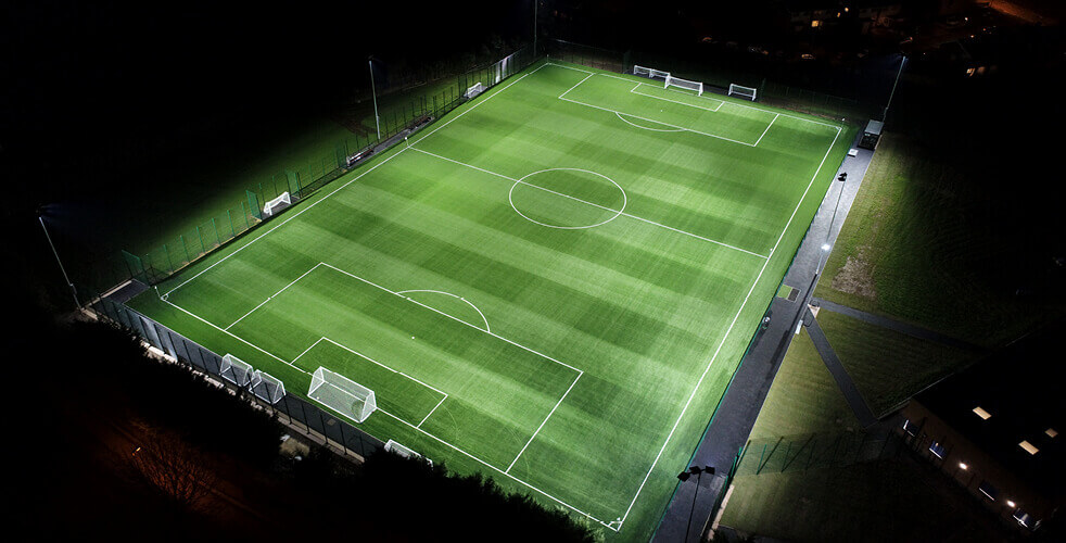 3G football pitch at Exwick Sports Pavillion