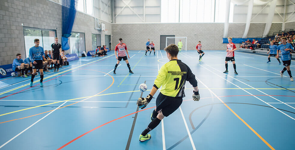 Futsal in Sports Hall off queen street