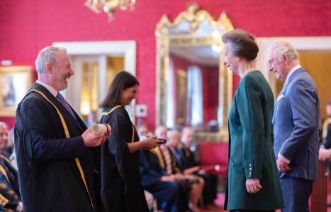 Exeter College honoured with Queen’s
Anniversary Prize