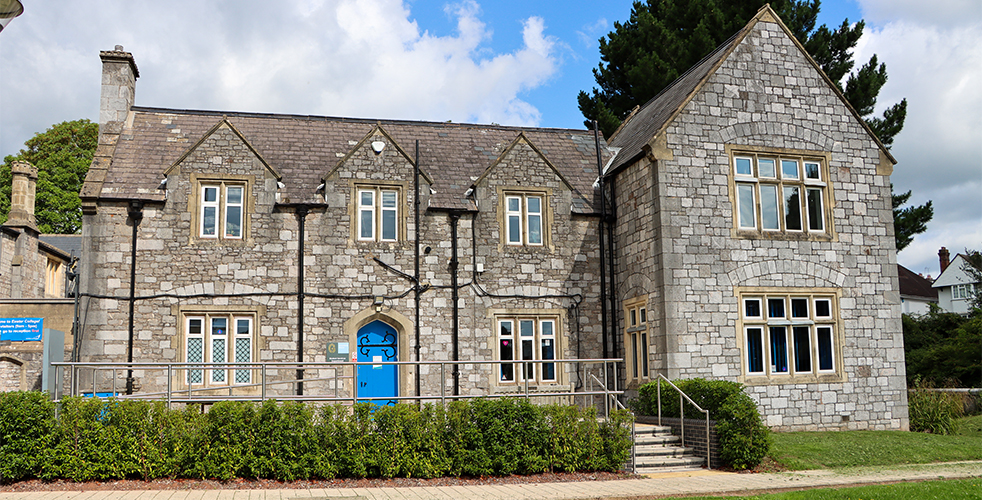 Greystone House on our Hele Road site where Wellbeing Services are located