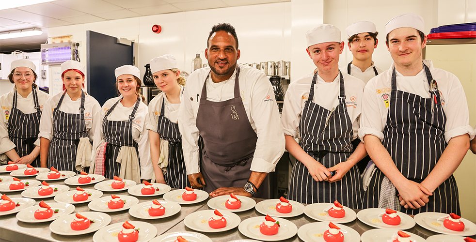 Exeter College @34 Restaurant Receives Highest Possible Accolade with an AA  Highly Commended College Rosette