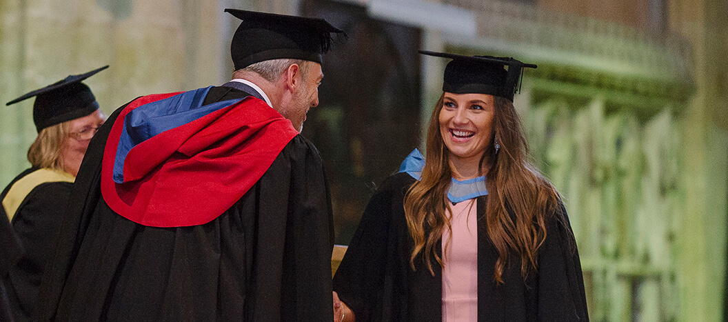 Exeter College Graduate on Track for a Bright Future