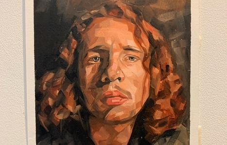 painting of a man