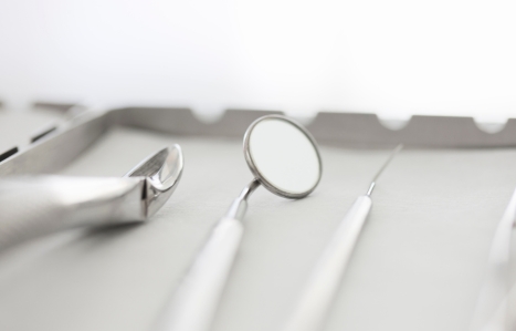 Dental equipment in dental office