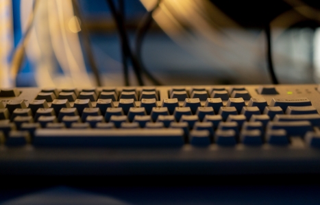 close-up keyboard