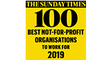 Sunday Times Top 100 Best Not For Profit Organisation To Work For 2019
