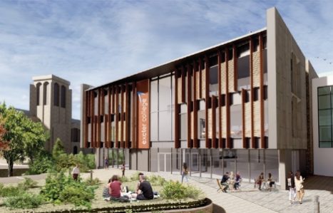 Hele road from Exeter College's £70m property masterplan