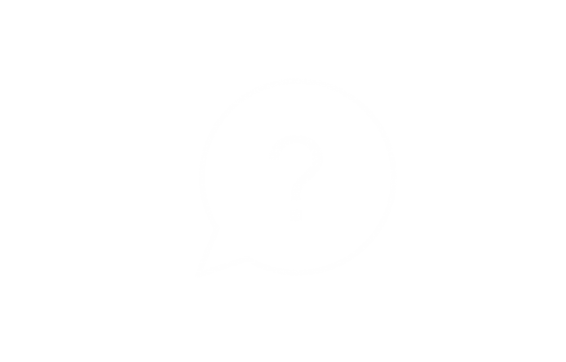 white Question mark icon
