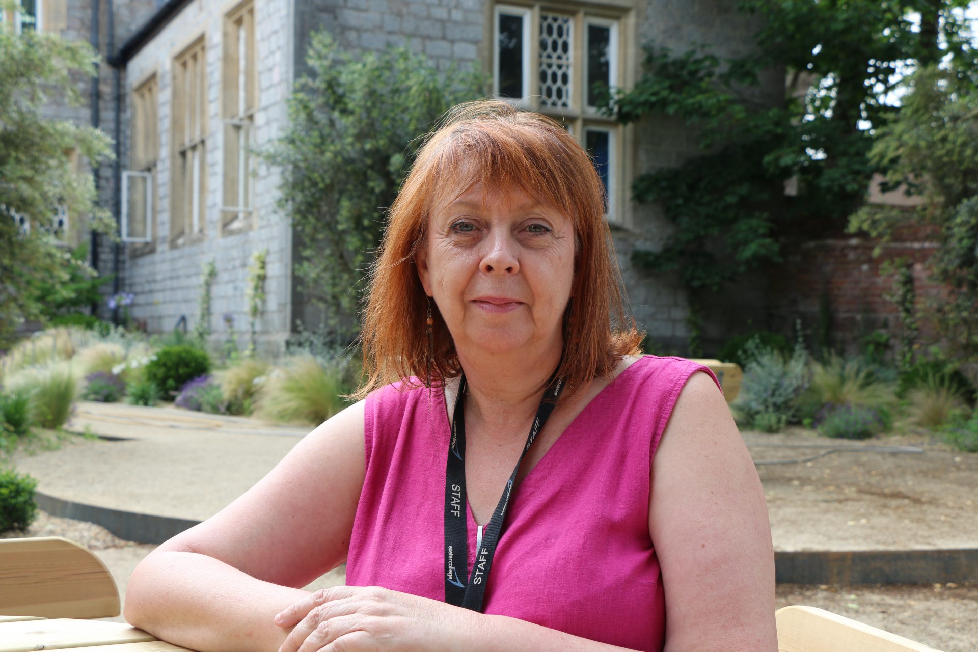 Cathy, one of our ESOL Programme Leaders and a CELTA trainee.
