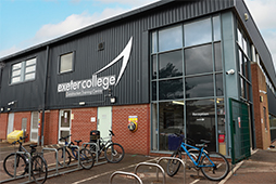 Exterior of the Construction centre at falcon house