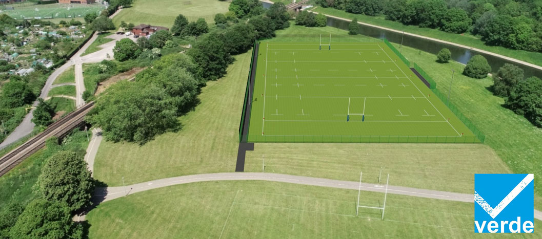 Birdseye view of new Flowerpots plan
