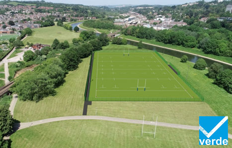 Birdseye view of new Flowerpots plan