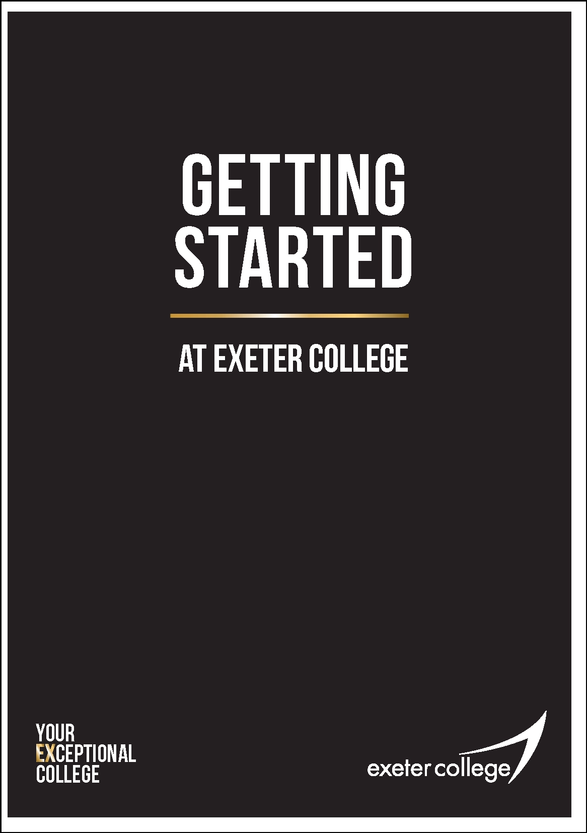 Getting Started at Exeter College
