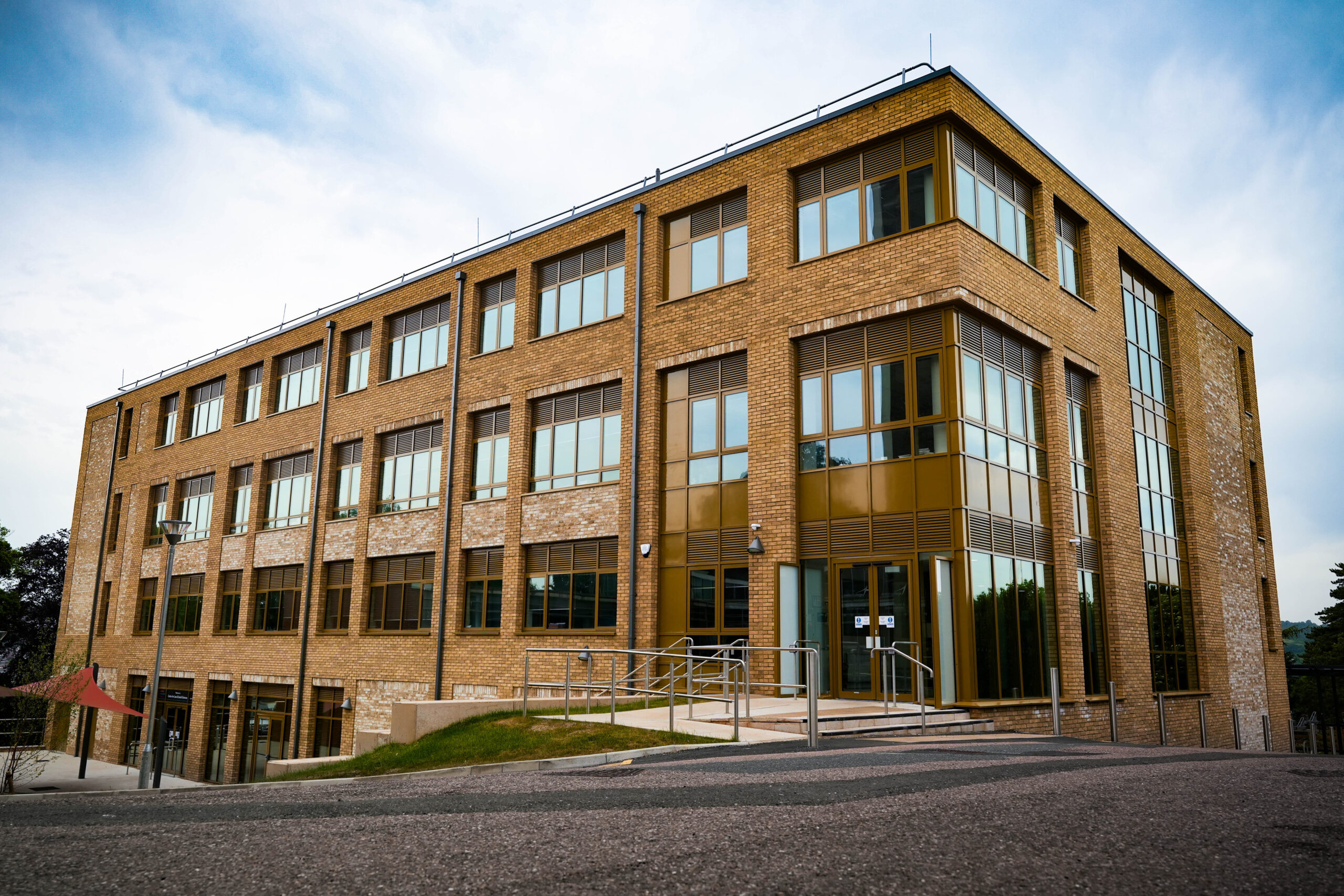 Exeter College's new CLS Building from the outside