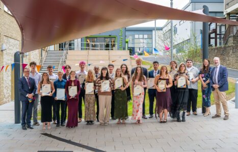 Exeter College Learners with awards outside the Centre for Law and Social Sciences